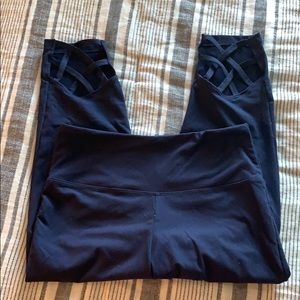 Navy leggings - super soft and comfy!